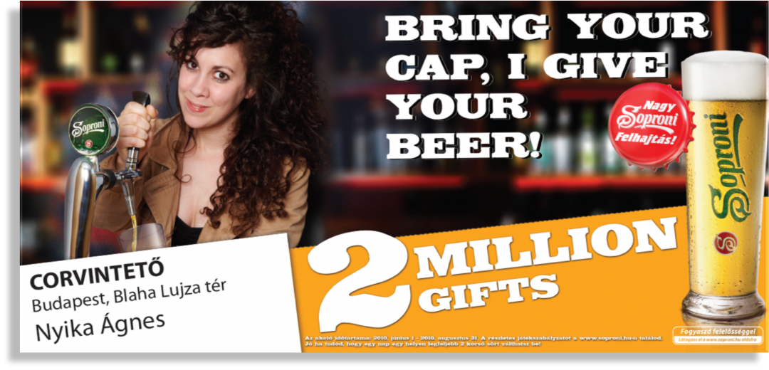 Perfect Draught SOPRONI BEER